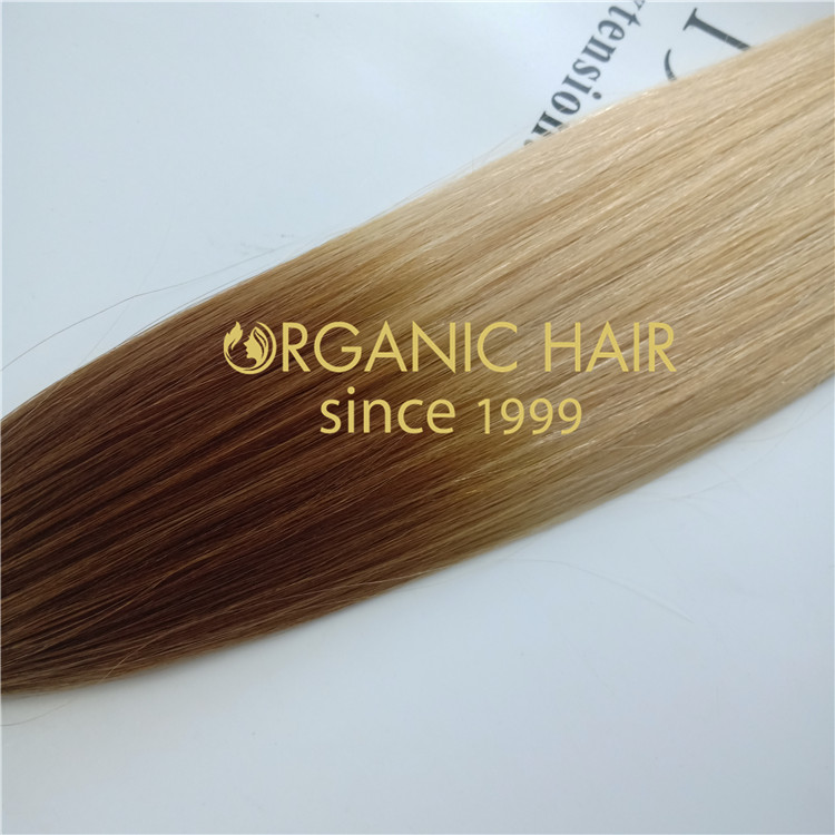 T6/20,never tangle,full cuticle intact nano hair extension A68